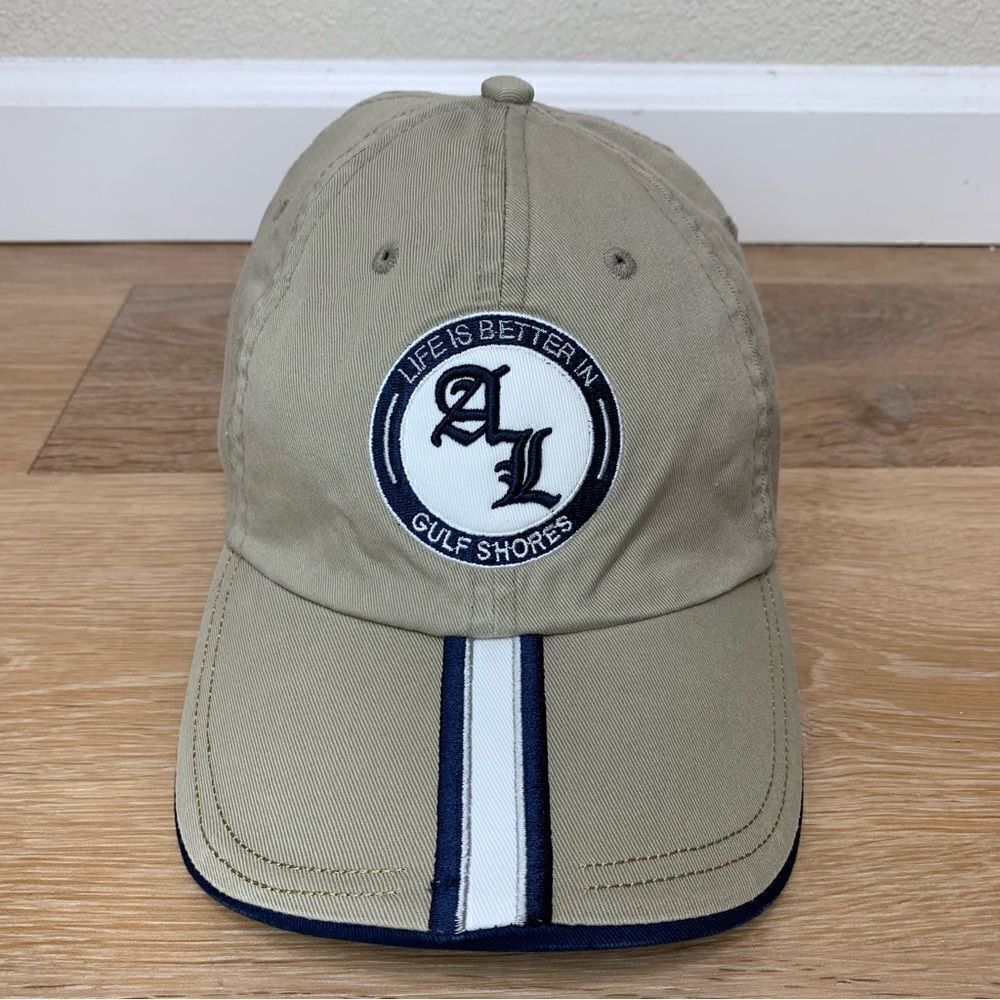 Life is Better in Gulf Shores Tan Hat Cap